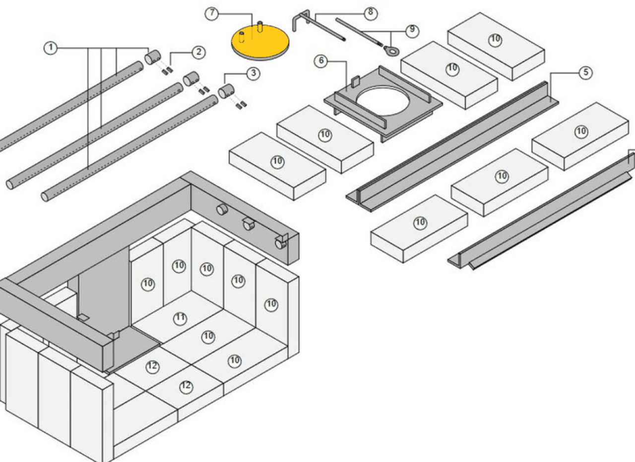 Avalon / Lopi Wood Stove Damper Slider