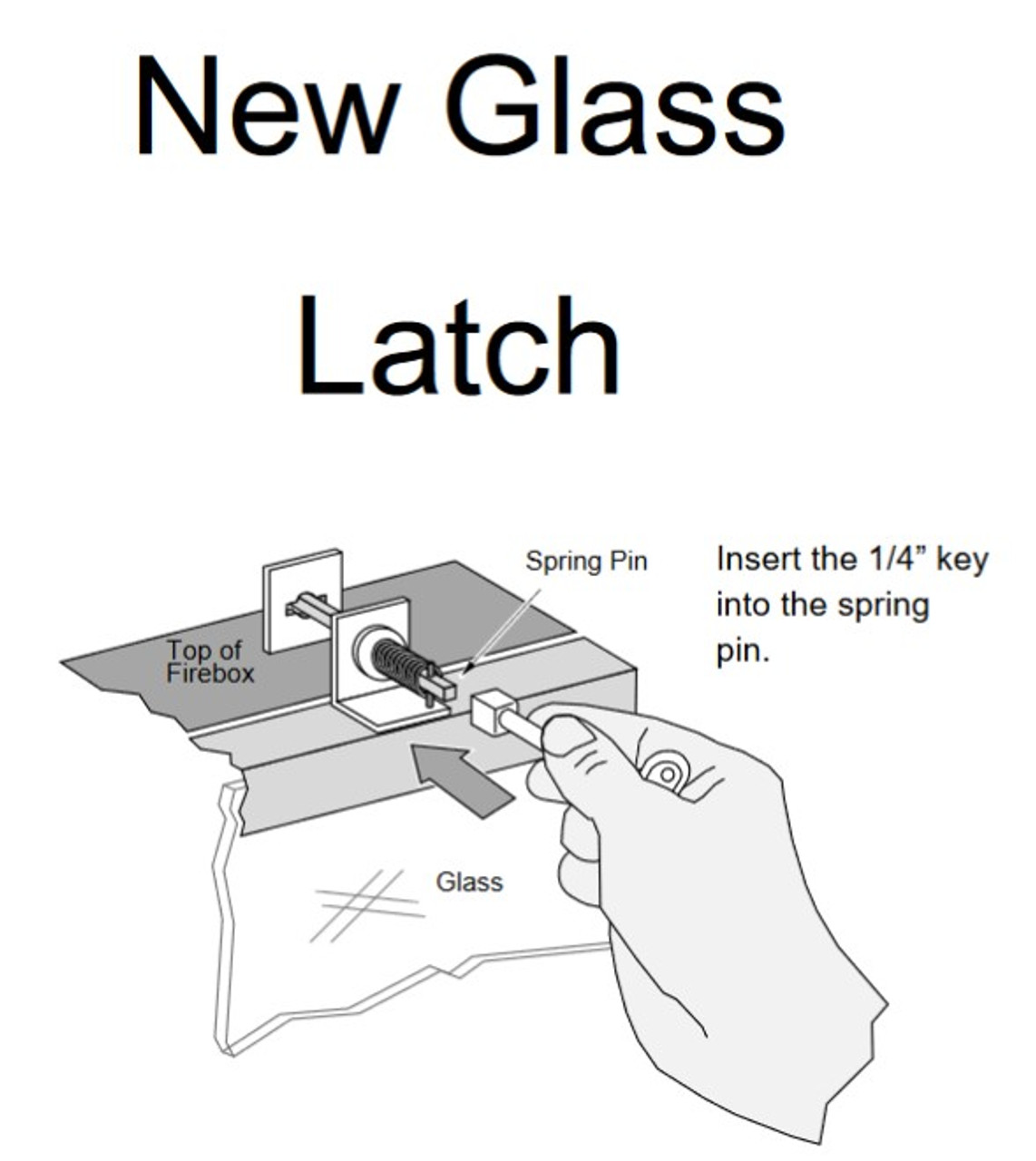 Sturbridge Glass w/ Key Latch Style Frame 224-21016 