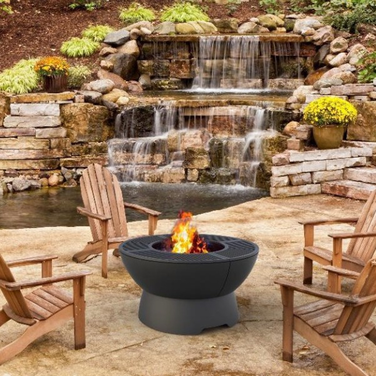 Hearthstone Cast Iron Firepit / Grill