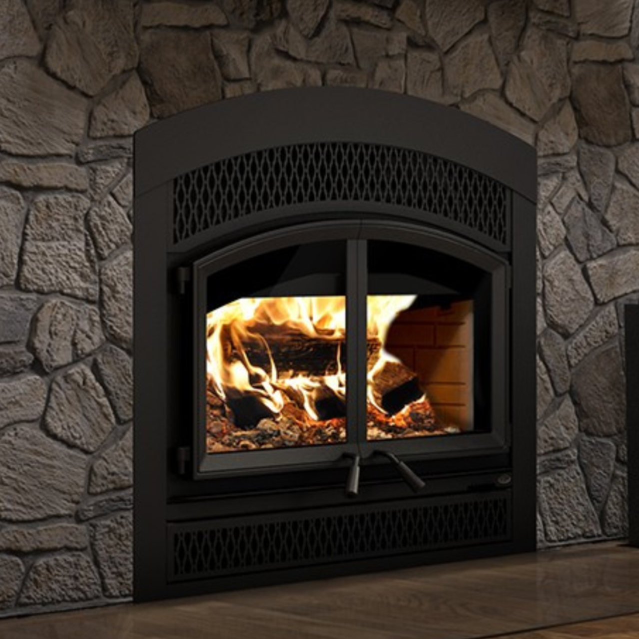 Valcourt FP15A Waterloo - Arched Classic Wood Fireplace 