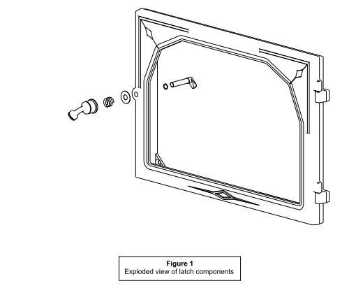 HearthStone 90-73112, Door Latch Kit