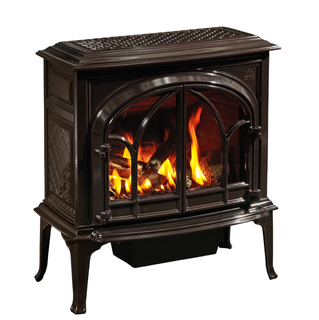Jotul GF400 DV Gas Stove in Enamel Brown