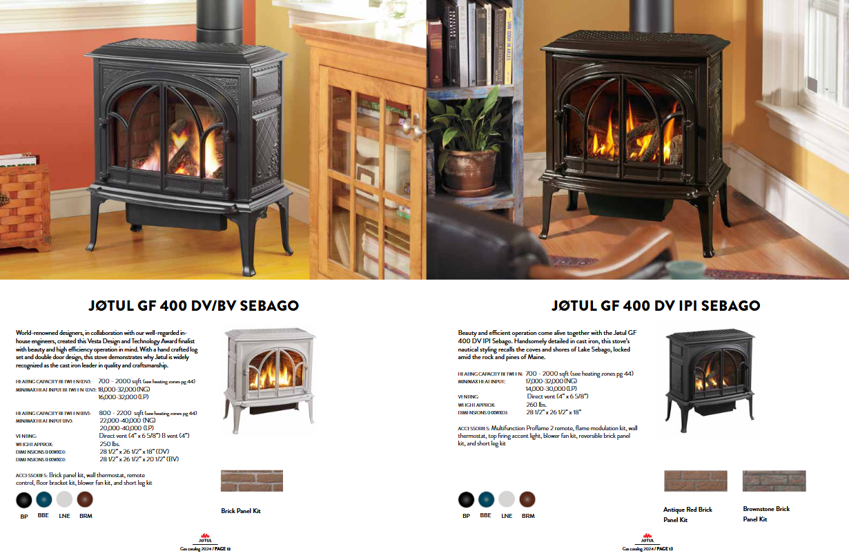 Jotul GF400 DV Gas Stove