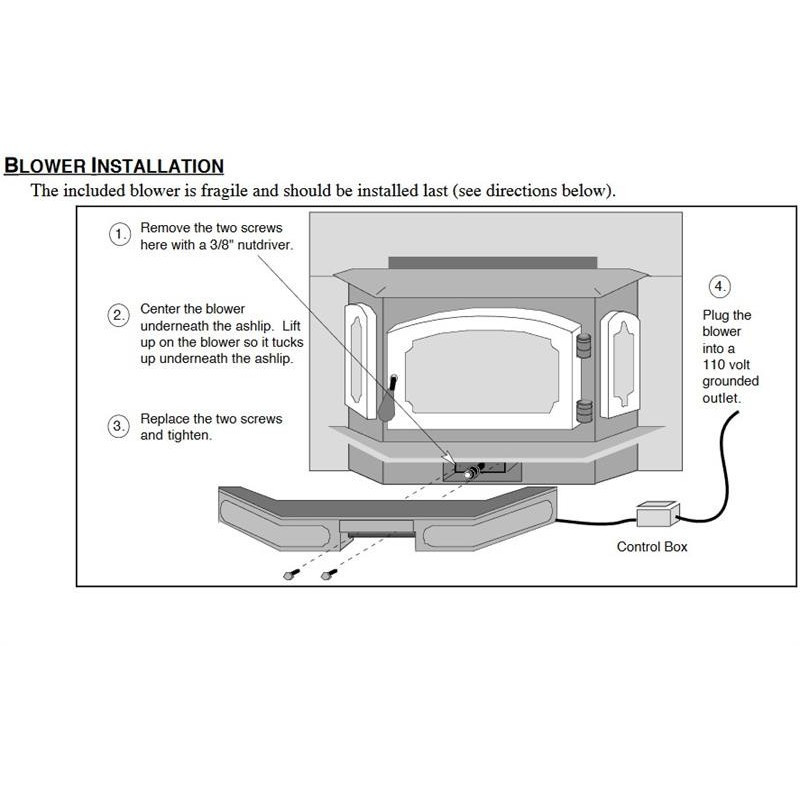 Lopi Freedom Bay, Flush Bay Blower 99000125