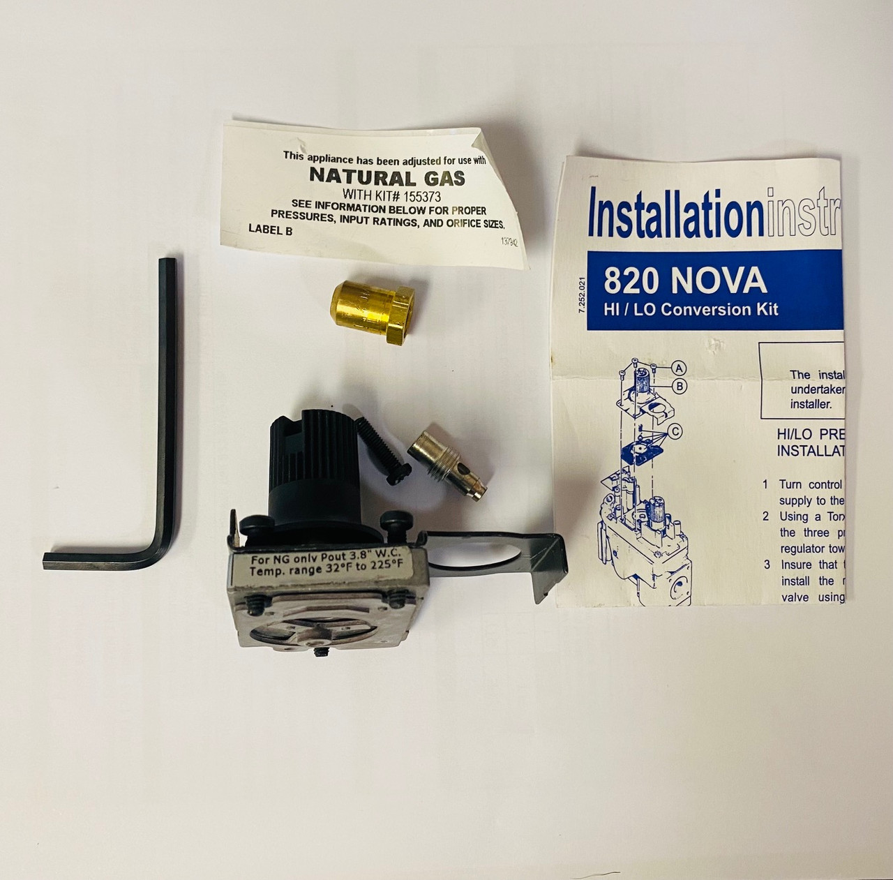 Jotul GF 300 DV - NG Conversion Kit 155373