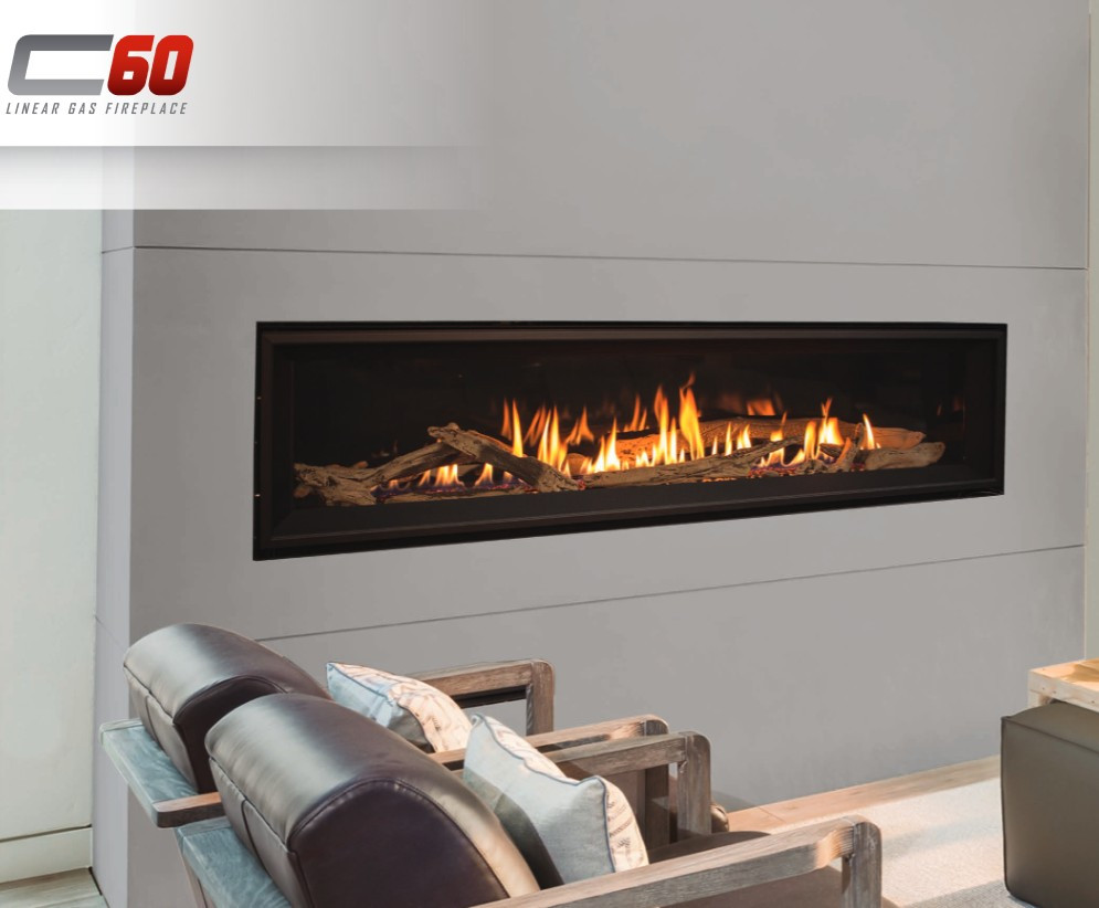 Enviro C60 Linear Gas Fireplace