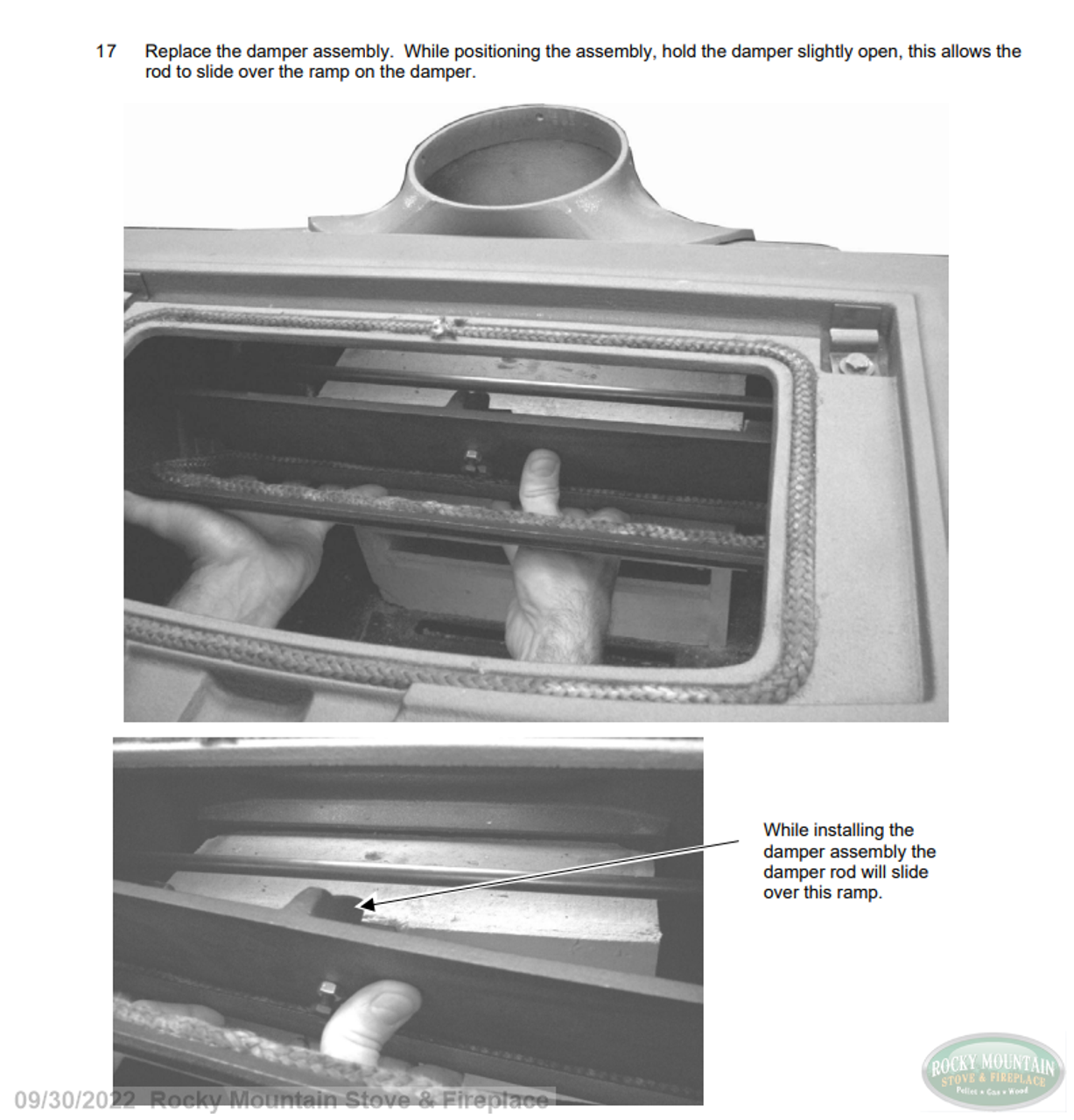 Leyden / Arbor Damper Housing 250-00150