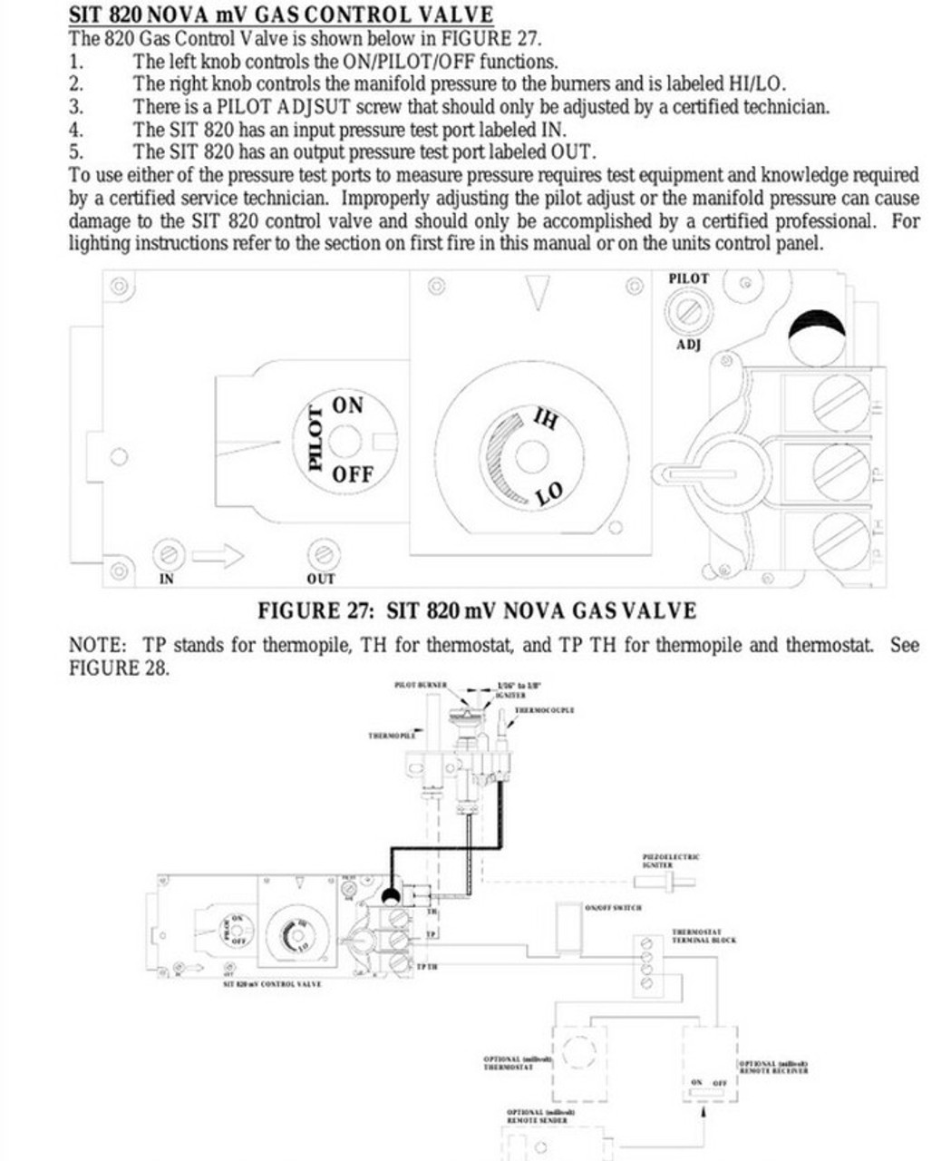 Hearthstone 7211-320 Gas Valve