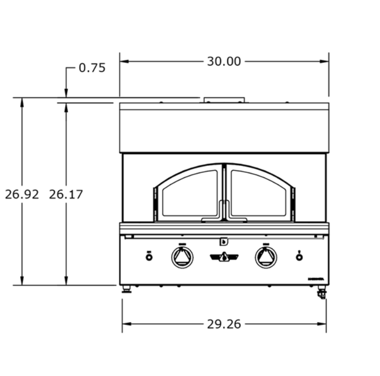 Pizza Oven Tool Set - Rocky Mountain Stove & Fireplace