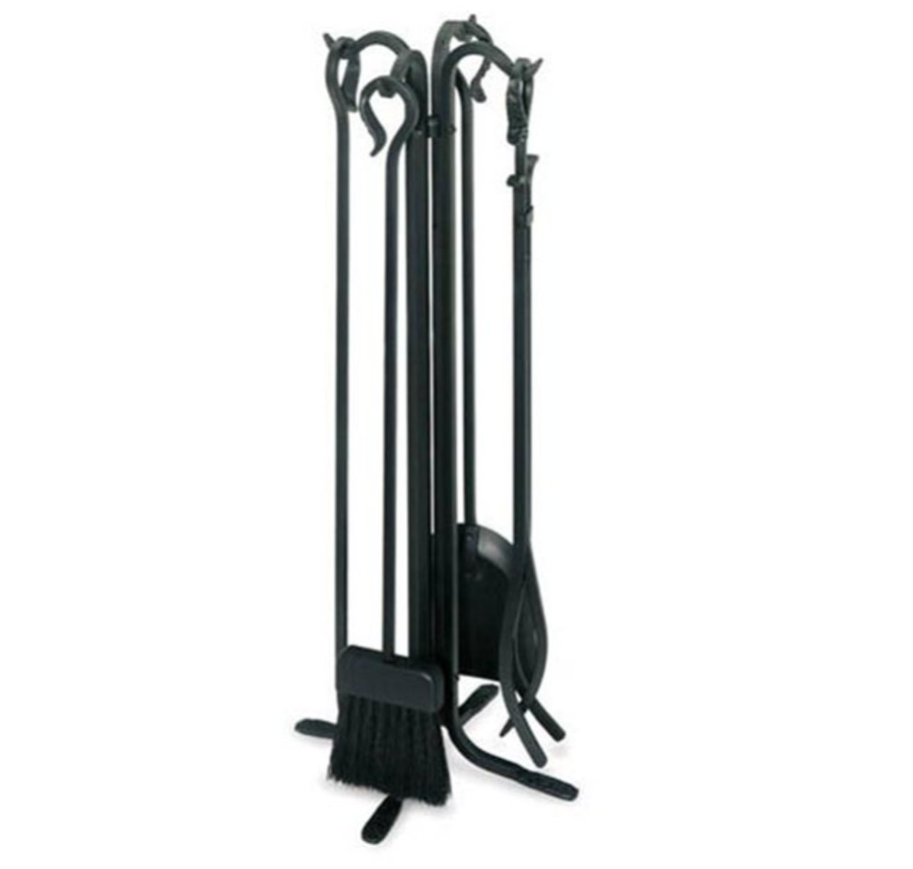 28" Forged Iron Tool Set in Matte Black
