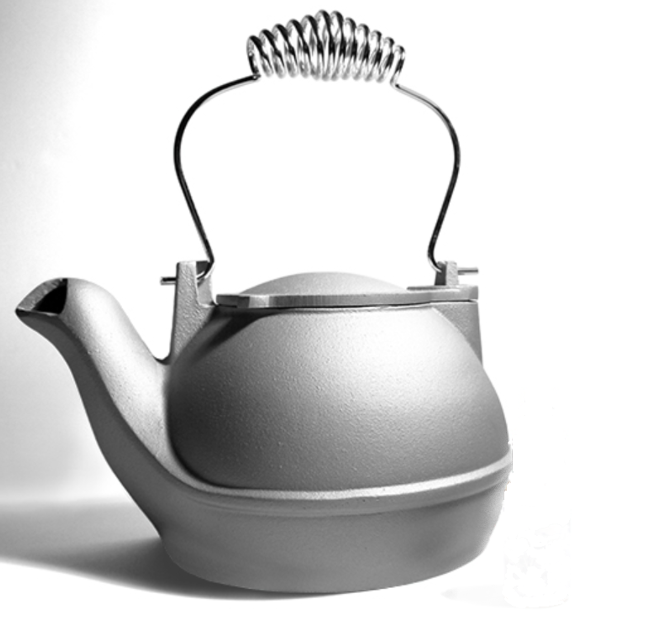 Aluminum Half Kettle in Moonlight Silver