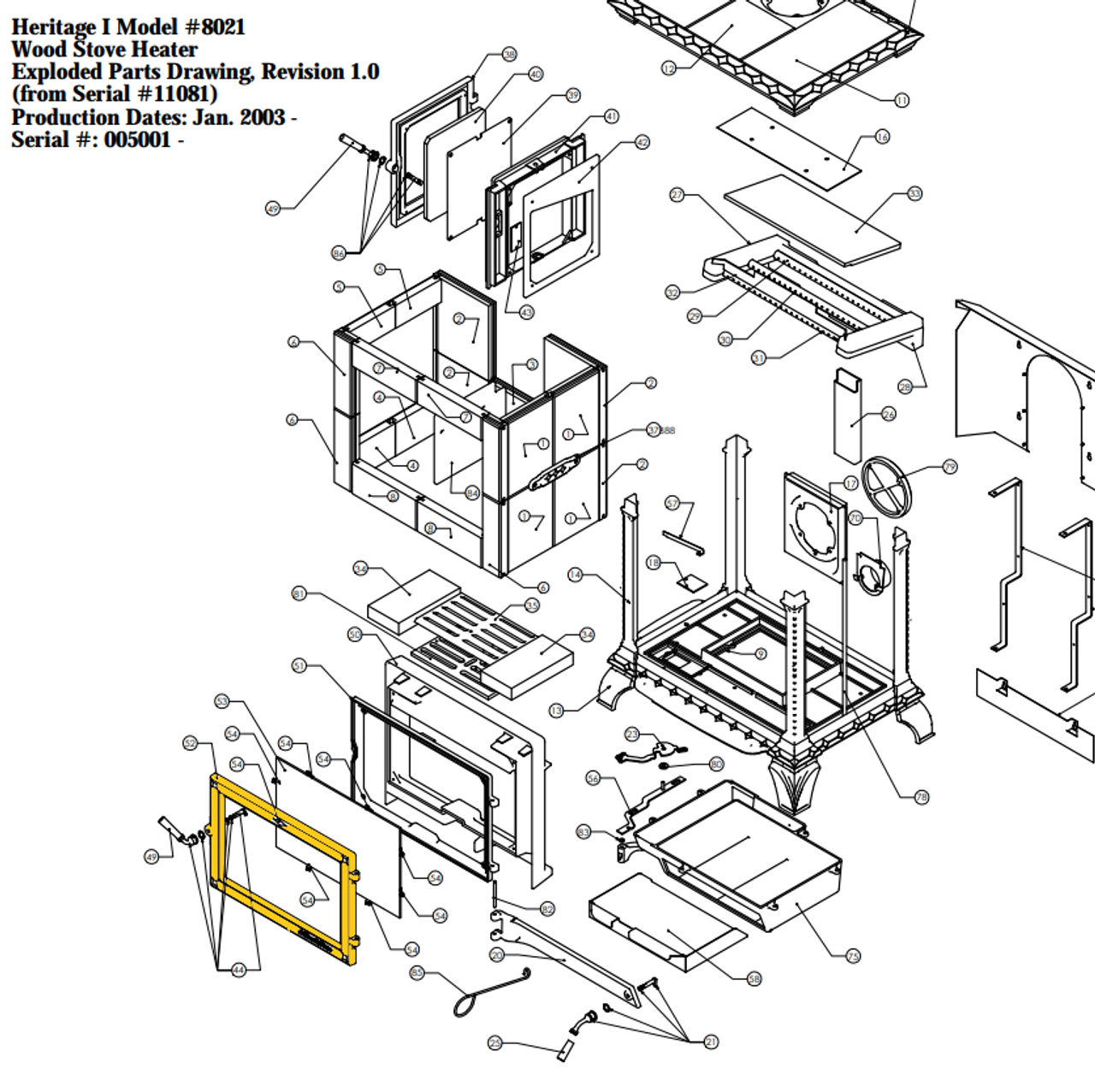 22+ Parts For Hearthstone Wood Stove