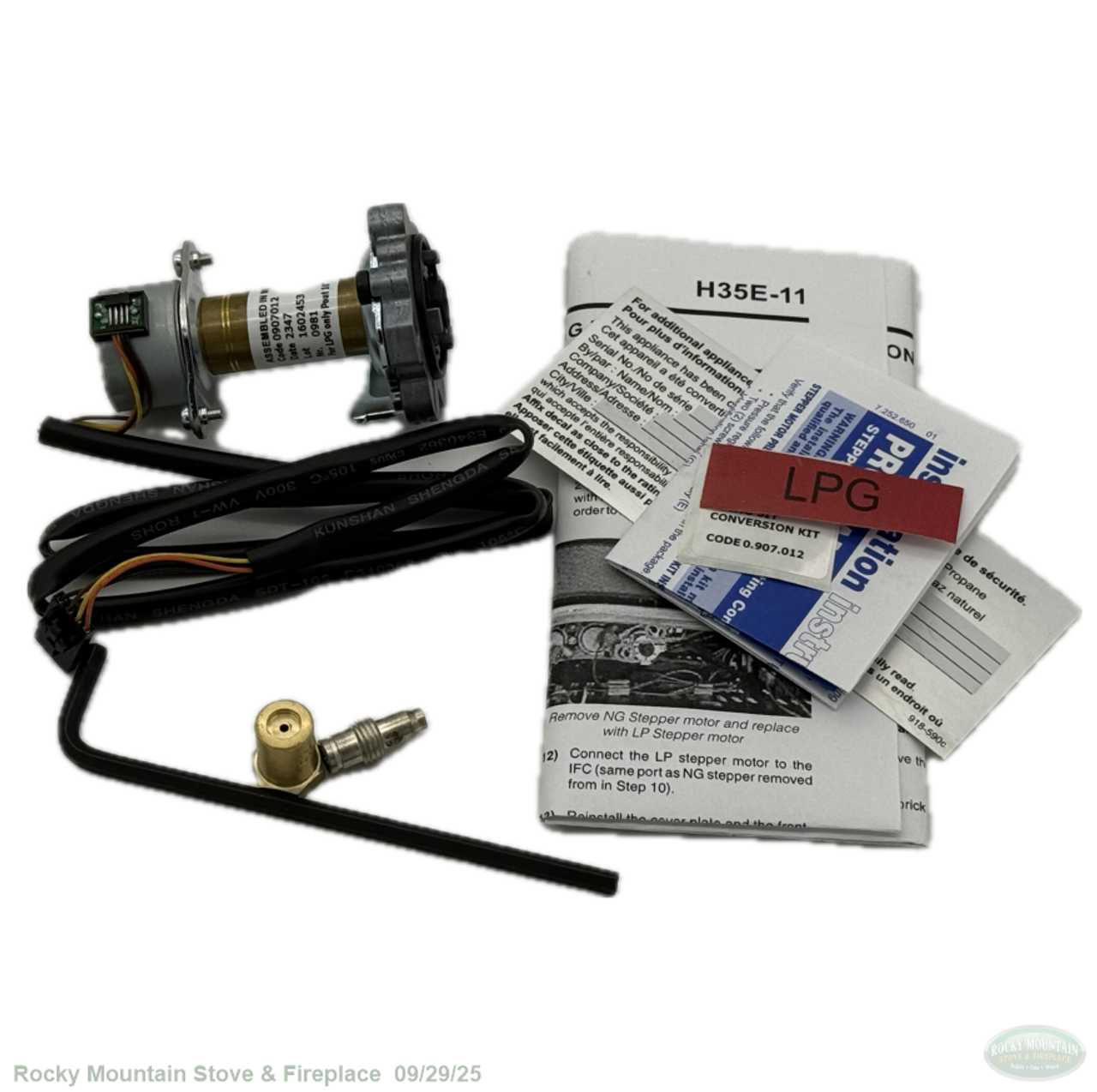 Jotul GF 370 NG to LP Conversion Kit