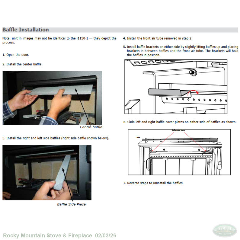 Regency 075-955 Replacement Baffle
