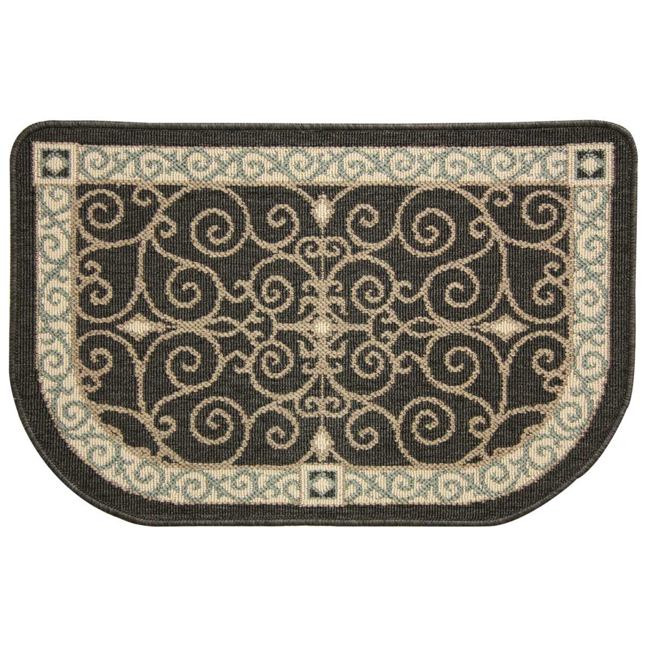 Eastly Midnight Hearth Rug