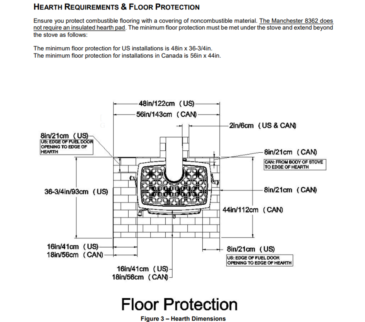 HearthStone Manchester 8362 Wood Stove