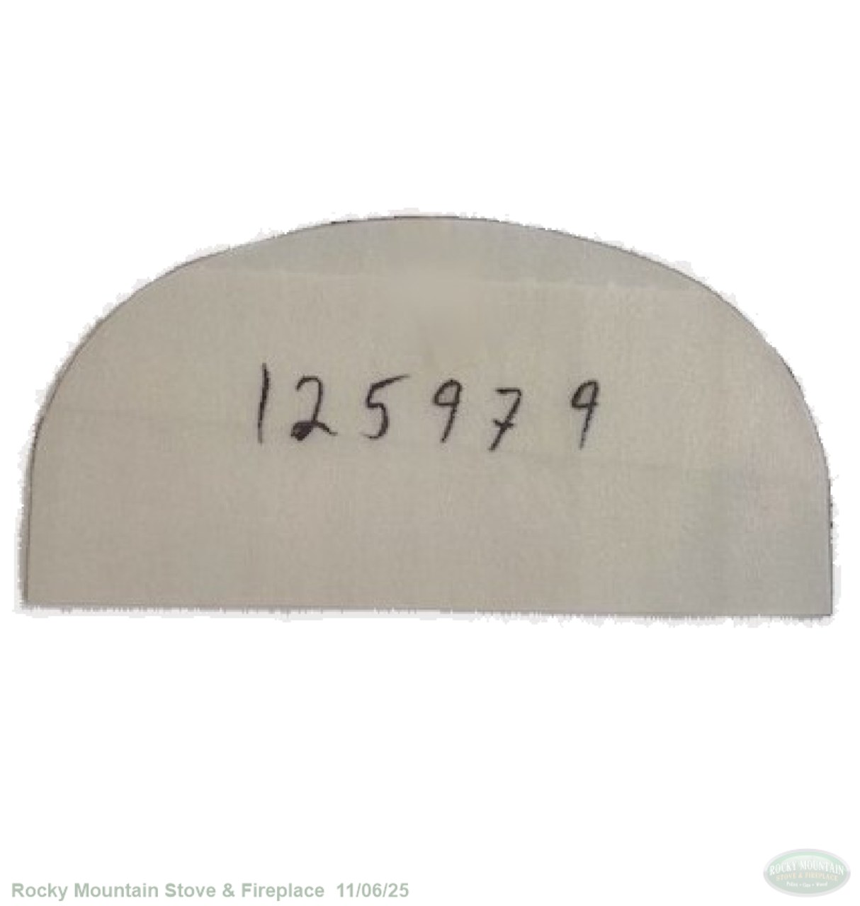 Jotul #3 Replacement Glass 125979