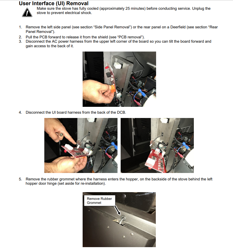 DeerField Glass Top w/User Interface