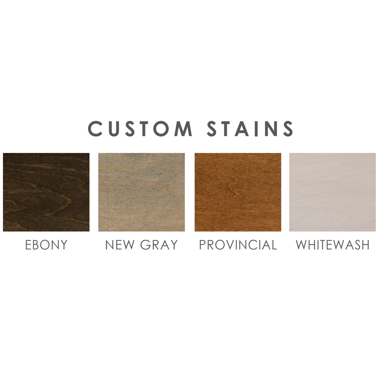 Stain Colors for Crosby Mantle Shelf by Fireside Finishings