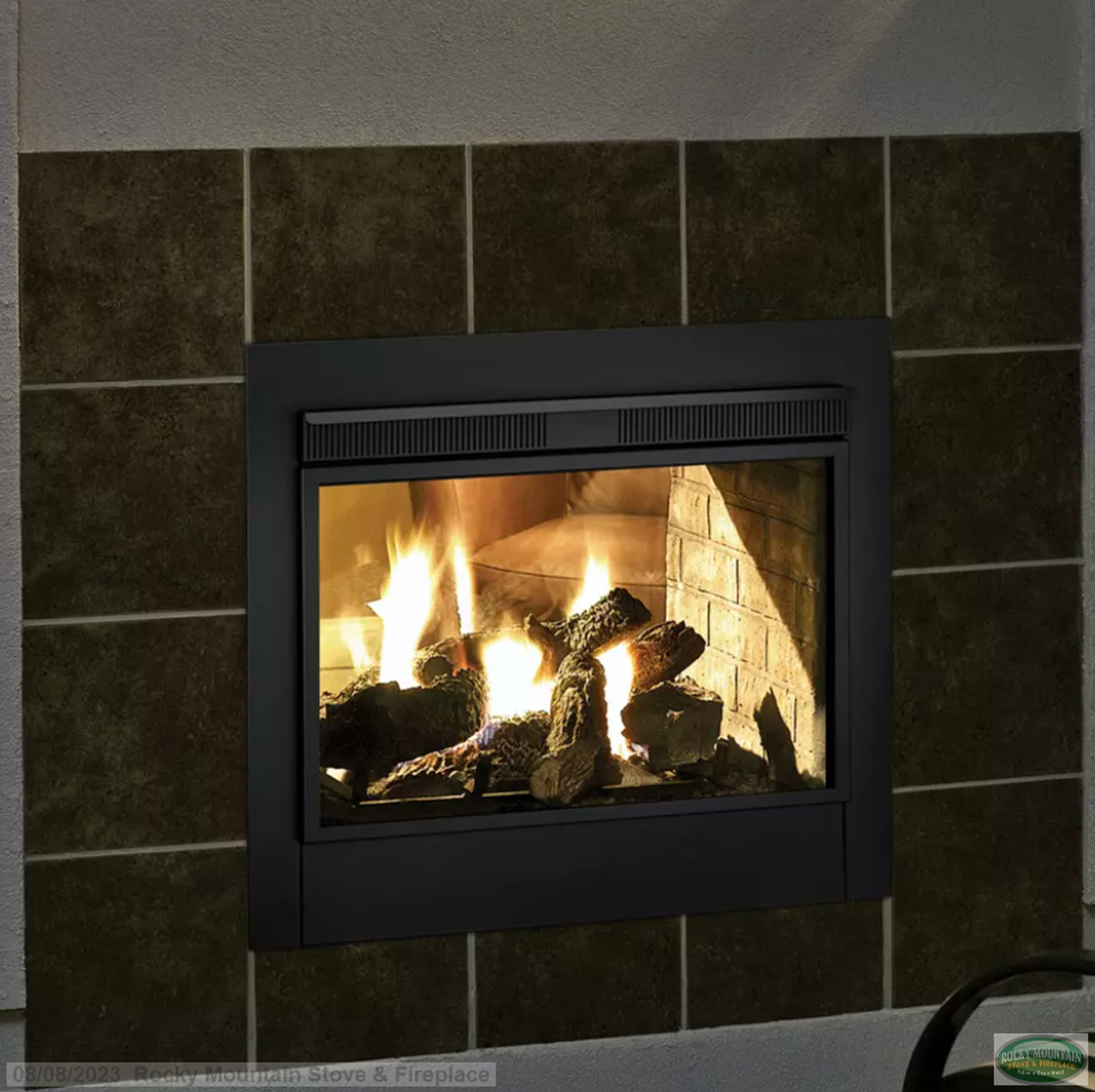 Twilight Indoor-Outdoor Gas Fireplace