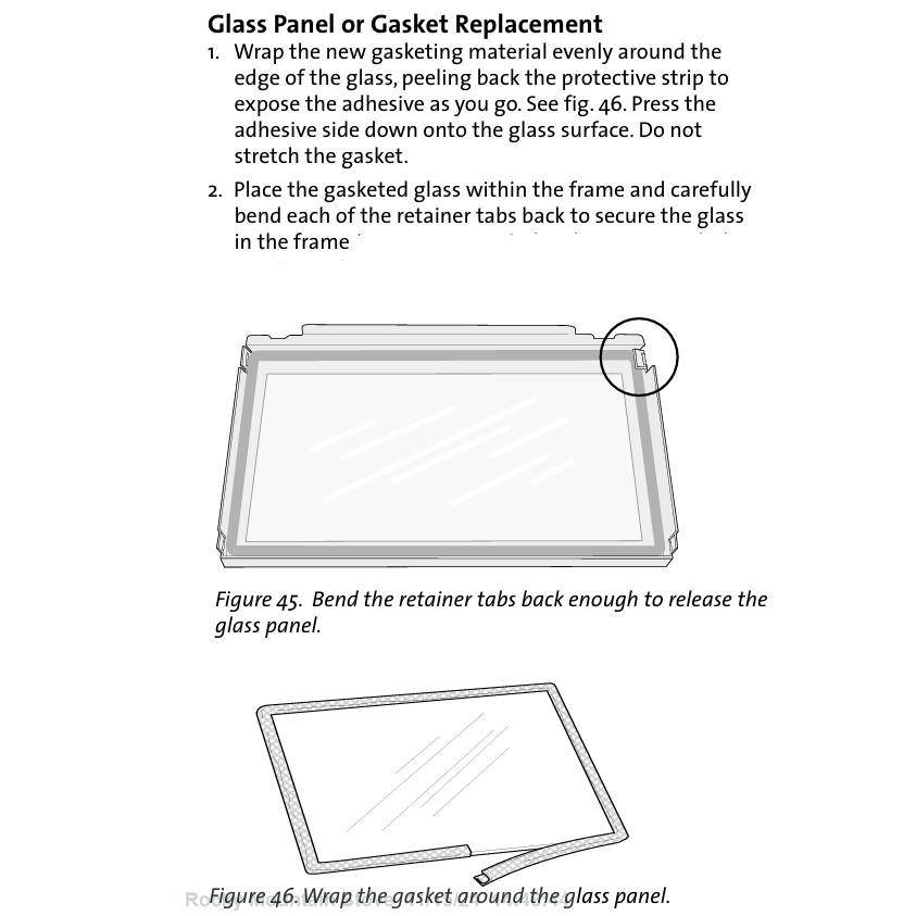 Jotul 129124 Glass Gasket 