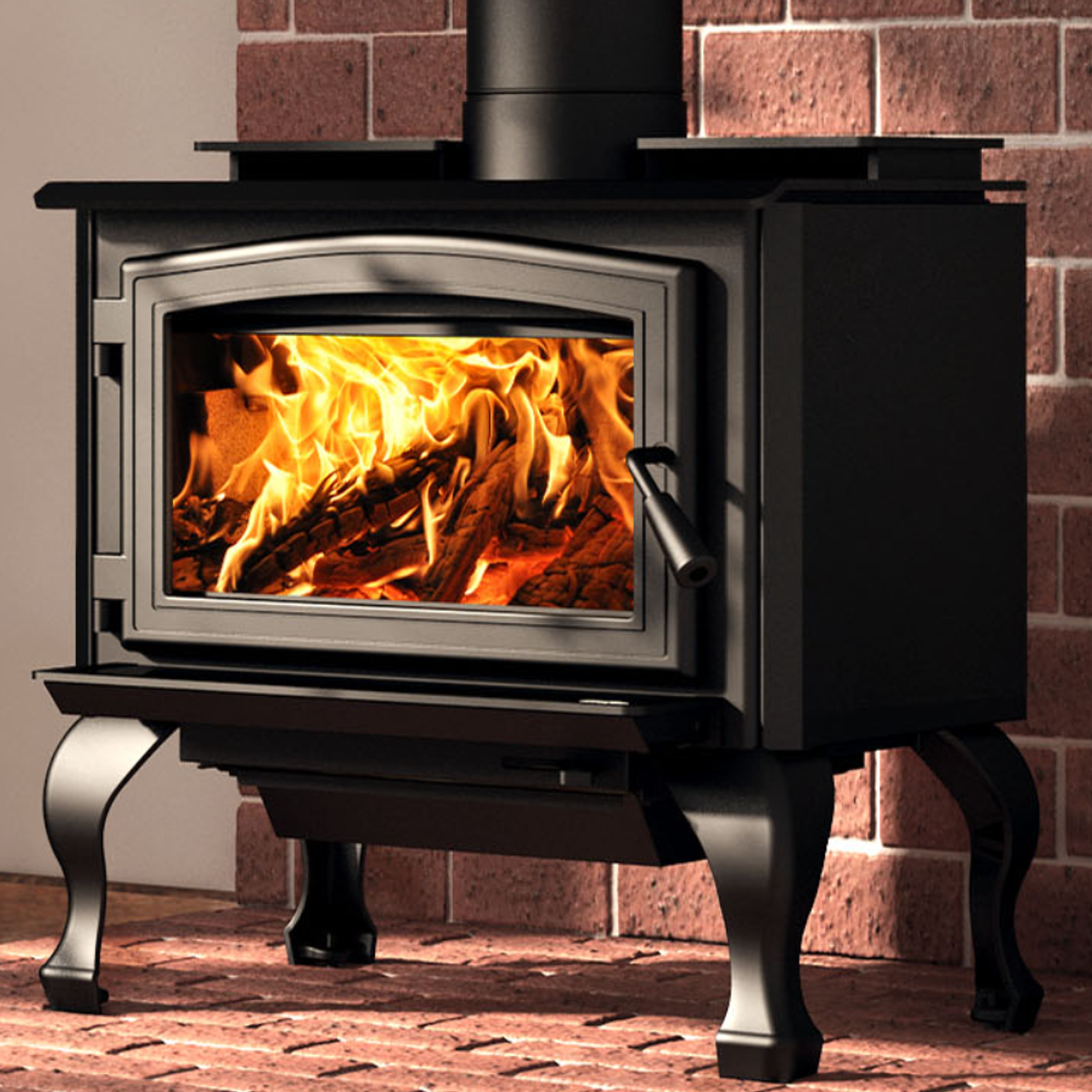 Osburn 1700 Wood Burning Stove with Cast  Legs