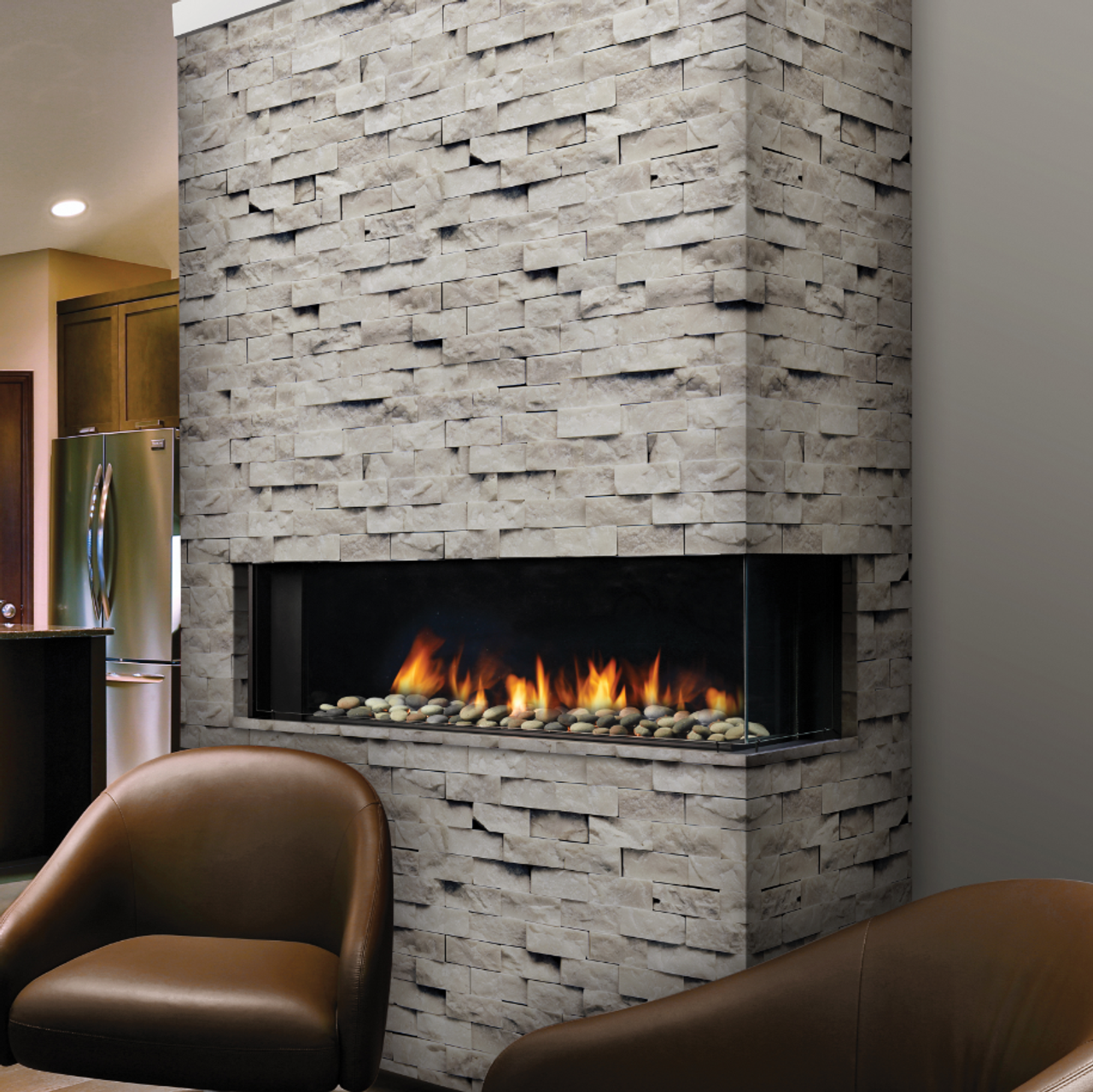 Enclave 48 Bay - Gas Fireplace 