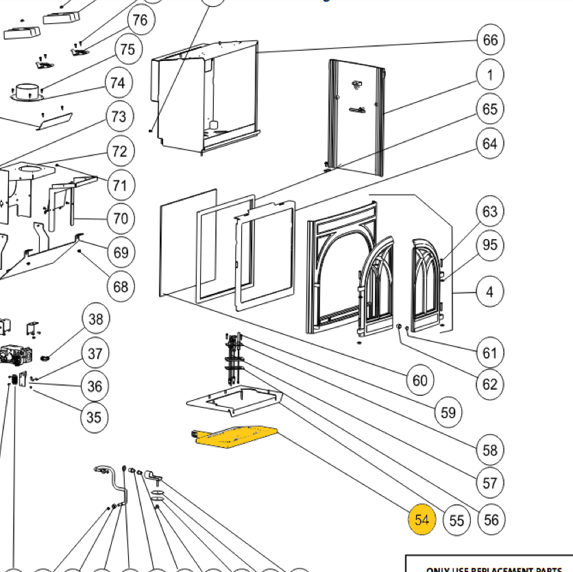 Jotul GF300BV LP Conversion Kit
