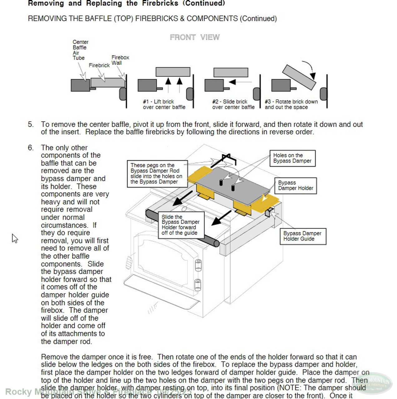 Lopi X-96 Damper Plate 98900321