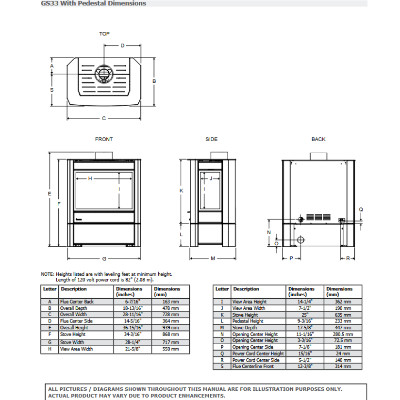 Regency Atmosphere GS33E Gas Stove