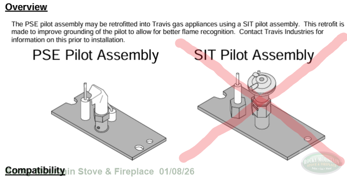 Northfield Radiant PSE LP Conversion Kit (250-04784)