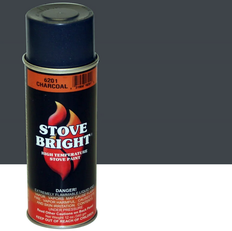 Charcoal High Temp Spray Paint 