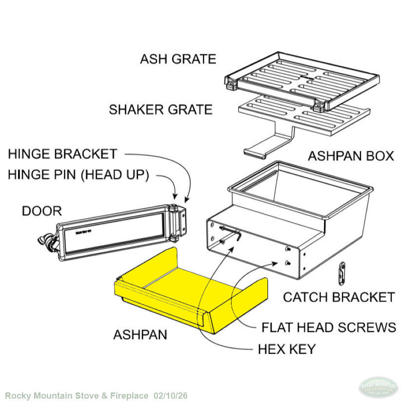 Hearthstone 5022-004 Ash Pan