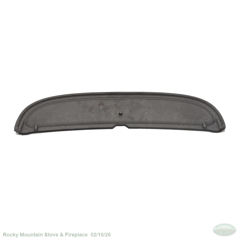 Bottom side of Casting Jotul F500 v2/v3 Wood Stove Front AshLip