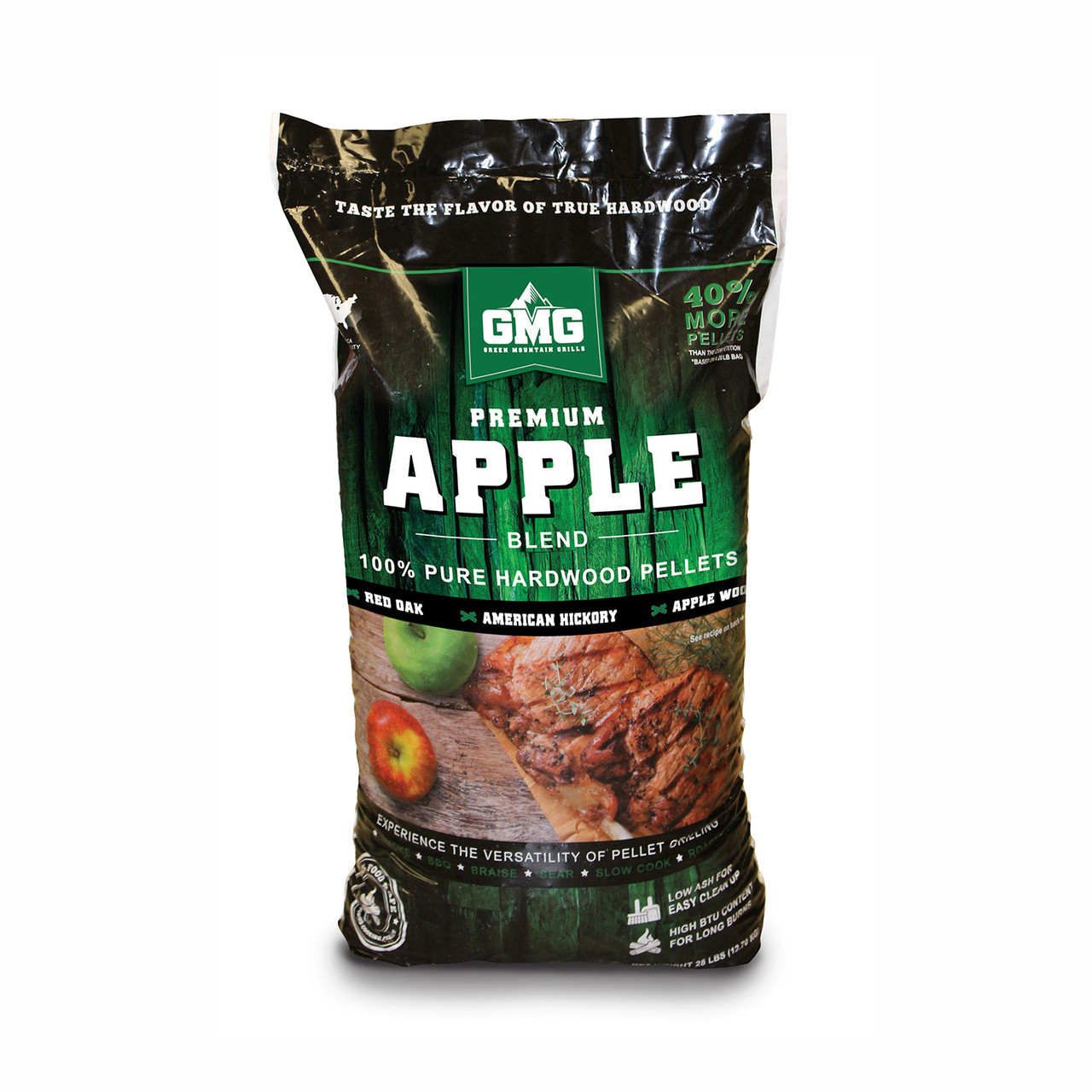 Green Mountain Grills - Premium Apple Blend Pellets
