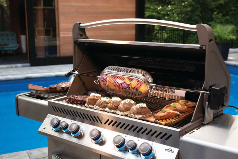Napoleon Rotisserie Grill Basket