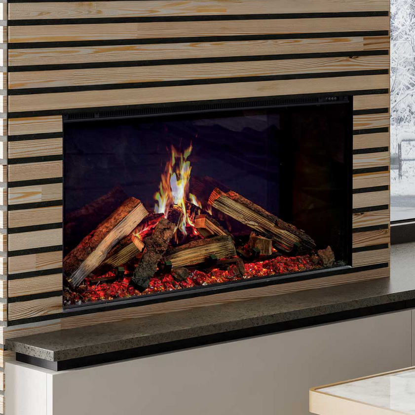 Uptown UE LCD Series Electric Fireplaces