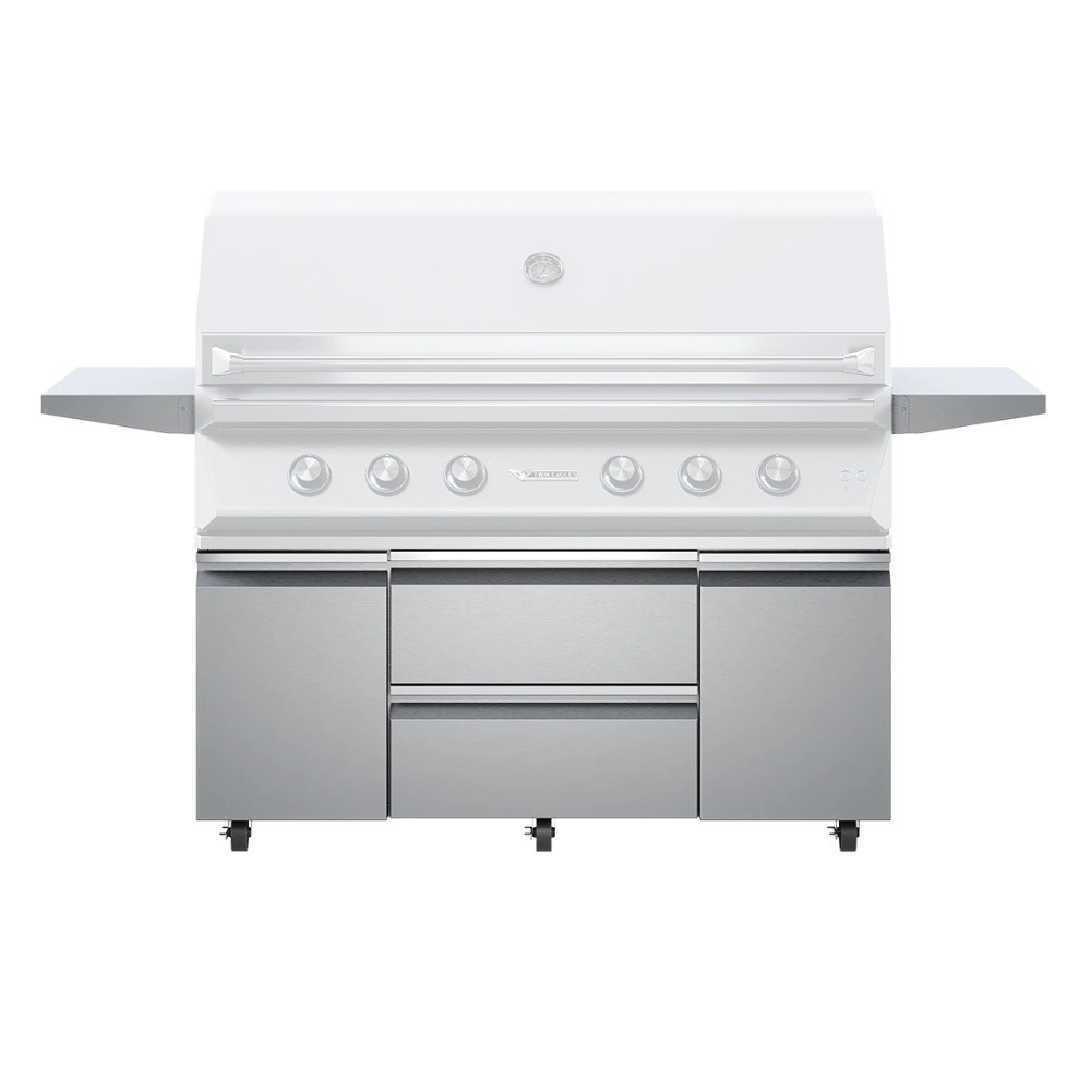 TEGB54SD-B    54” Gas Grill Cart with Shelves