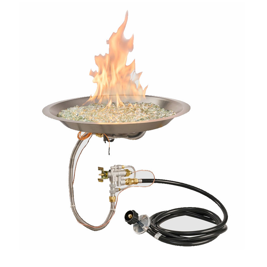 20" Round Crystal Fire Plus Burner System