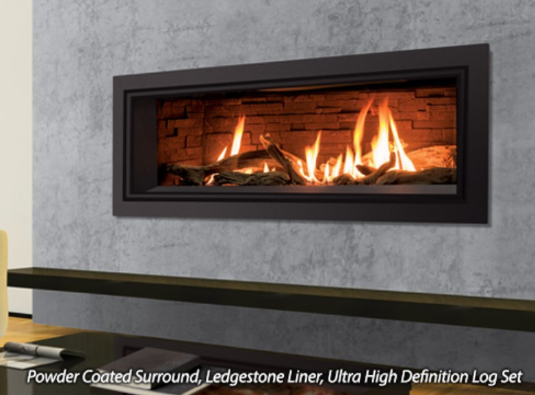 チンバウ  CONTEMPORANEA Enviro C44 Linear Gas Fireplace