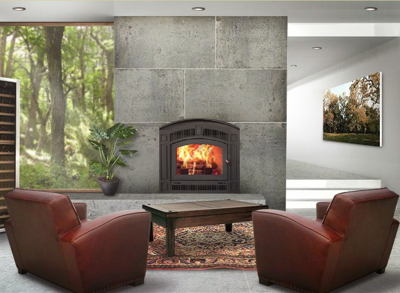 RSF Pearl 3600 Wood Burning Fireplace - Rocky Mountain Stove