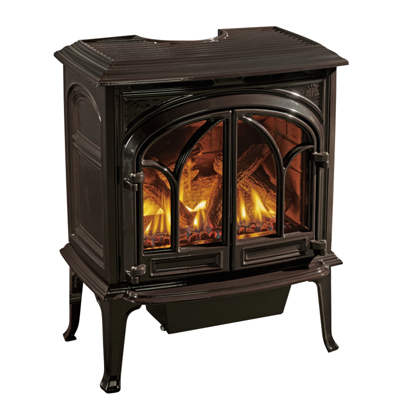 Jotul GF 300 Allagash Gas Stove in Enamel Brown