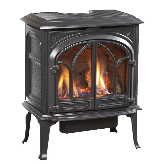 Jotul GF 300 Allagash Gas Stove in Blue / Black Enamel