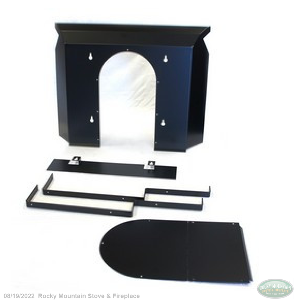 Wood Insert Mantle Shield - Rocky Mountain Stove & Fireplace