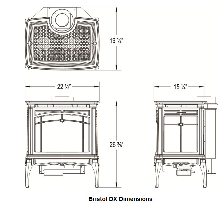 HearthStone Bristol  Gas Stove