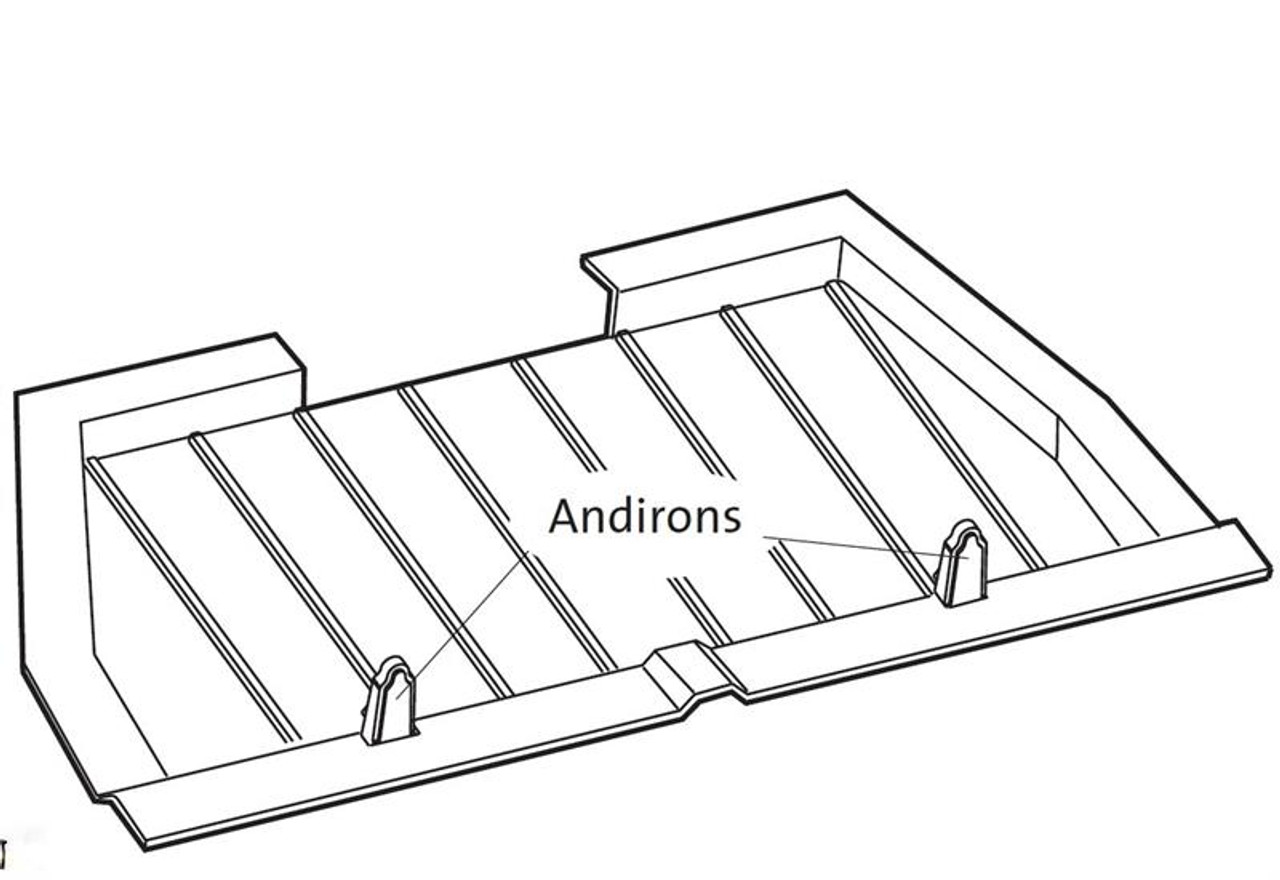 Jotul C550 Bottom Cast Grate (104312) 