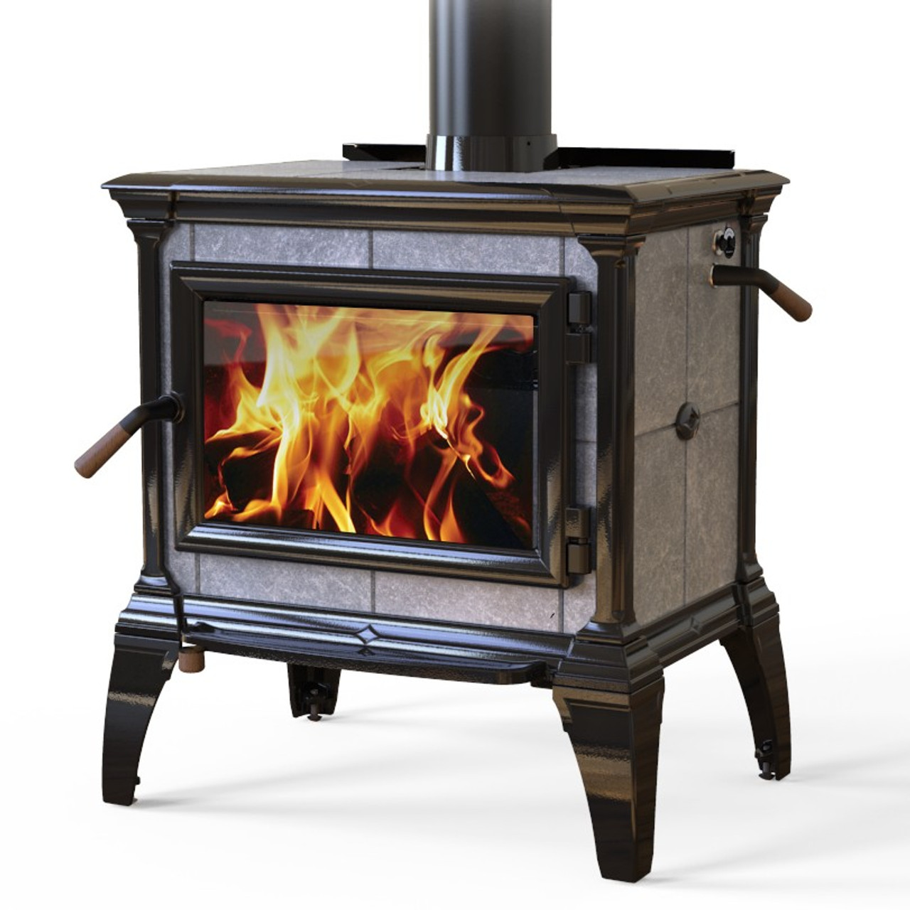 Hearthstone Heritage 8024 Wood Stove in Enamel Black