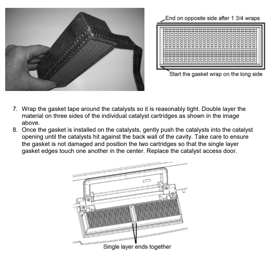 Hearthstone 96-75400 Replacement Catalyst Kit - Rocky Mountain Stove ...