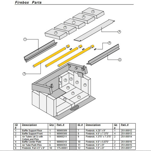 Avalon 98900211 Air Tube Kit