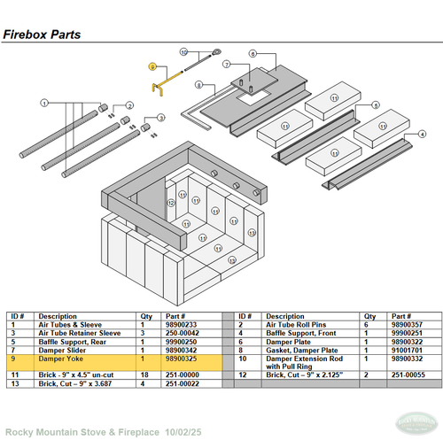  Lopi Damper Yoke 98900325